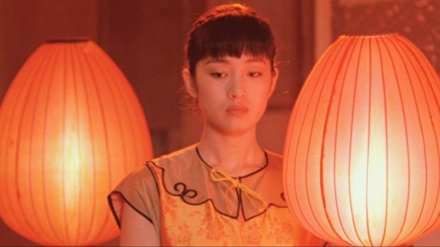 Gong Li in Zhang Yimou's Raise The Red Lantern