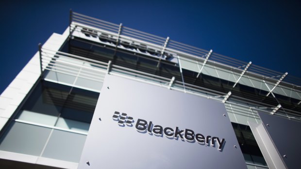 A number of tech giants are eyeing BlackBerry.
