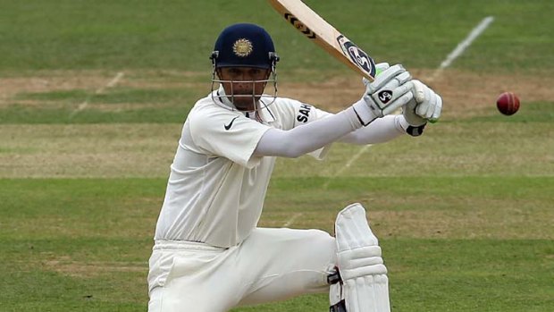 Rahul Dravid scores a century at Lord's 15 years after narrowly missing the mark on his Test debut.
