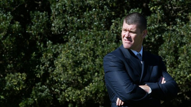 James Packer expressed frustration in December at the slow progress on his casino at Barangaroo.