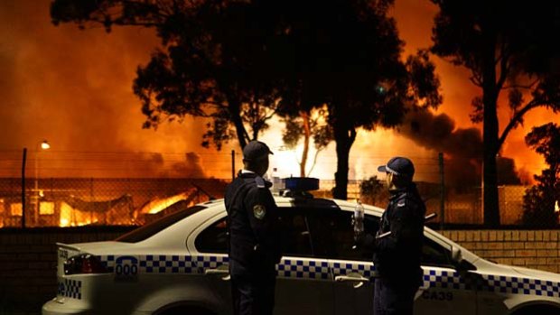 Assylum seekers riot at Villawood Detention Centre and set buildings alight last month.