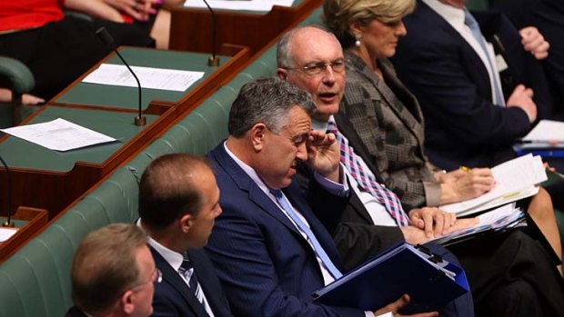Treasurer Joe Hockey's first budget also came under attack from Labor.