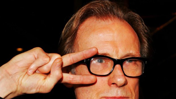 Bill Nighy ... photographers were forced to sign a contract before taking his picture.