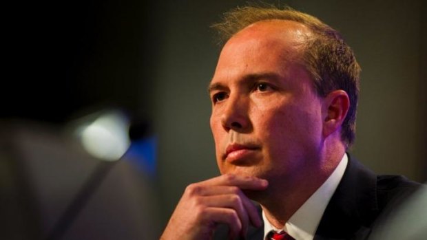 Health Minister Peter Dutton will warn of health cuts in a speech on Thursday.