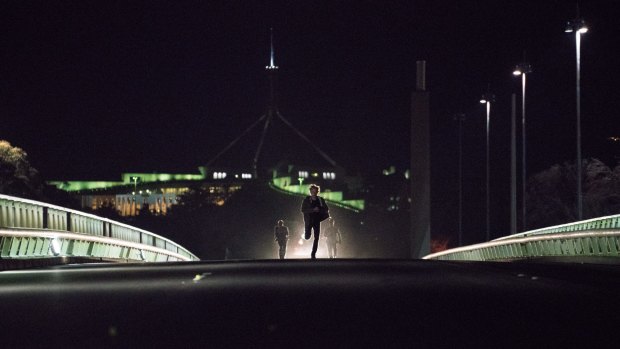 Secret City takes in most of Canberra's big landmarks.
