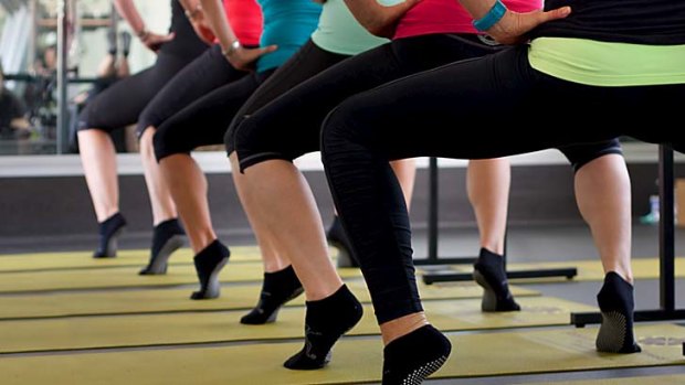 Called to the barre: Ballet exercises help strengthen muscles in the buttocks and legs.