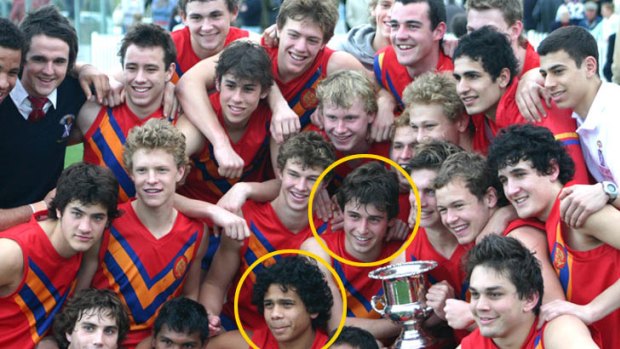 Cyril Rioli and Nick Smith played together as schoolboys at Scotch College. Now they will meet in an AFL semi-final on the hallowed turf of the MCG.