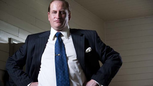 Personal victory ... Lachy Hulme as Kerry Packer.