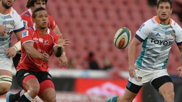 Elton Jantjies was playing his last game for the Lions before heading to Japan.