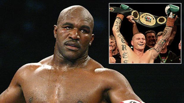 Could Evander Holyfield be next on Danny Green's hit list?