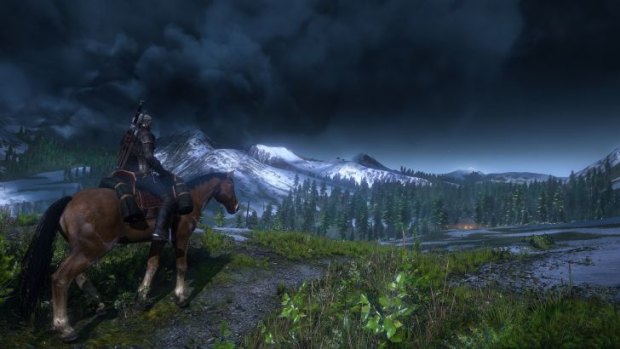 The Witcher 3's vast world will let you see those mountains in the distance, ride to them, and explore them, all without a single loading screen.