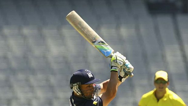 Aaron Finch's 159 at the weekend for Geelong in Premier Cricket was not enough to preserve his place in the home Sheffield Shield match against Tasmania.