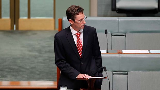 Urged campaigners to "maintain your rage" ... Labor backbencher Stephen Jones.