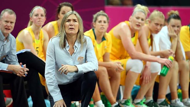 Opals coach Carrie Graf.