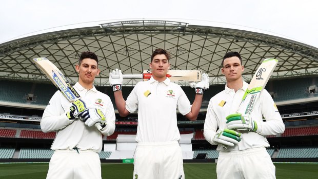 Channel Nine hopes that new players Nic Maddinson, Matt Renshaw and Peter Handscomb will revitalise the Australian team.