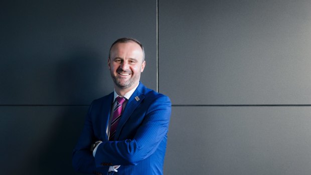 ACT Chief Minister Andrew Barr. 