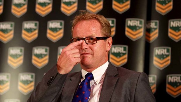 'The absolute majority of players are doing the right thing for rugby league' ... Dave Smith, NRL chief executive.