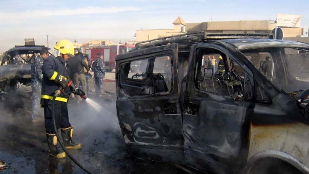 FEBRUARY 23 Iraq ... Suspected al-Qaeda militants unleash a wave of terror across 12 cities, killing at least 60 people in attacks on  buildings including a primary school.