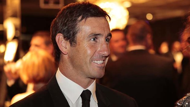 The elite ... Andrew Johns has joined Bob Fulton, John Raper, Clive Churchill, Reg Gasnier, Graeme Langlands, Wally Lewis and Arthur Beetson in the exclusive club.