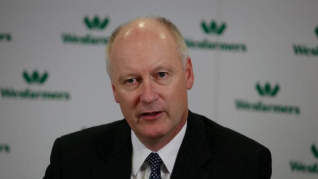 “Tough times, plenty to do in terms of work and maybe a bit of resilience.”: Wesfarmers chief executive Richard Goyder.