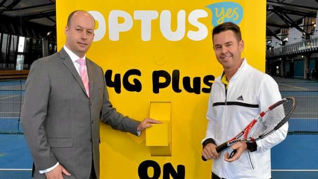 Victorian Minister for Technology, Gordon Rich-Phillips flicked the symbolic switch at the National Tennis Centre in Melbourne, aided by Aussie tennis legend Todd Woodbridge.