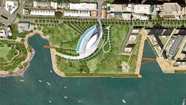 Artist's impression ... from the perspective of the Australian tourism industry, the proposed development at Barangaroo is a boon.
