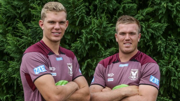 Pride of the peninsula: Tom and Jake Trbojevic are listed as ambassadors of Brookvale Mazda. There is no suggestion that the sponsor or the players have acted inappropriately.