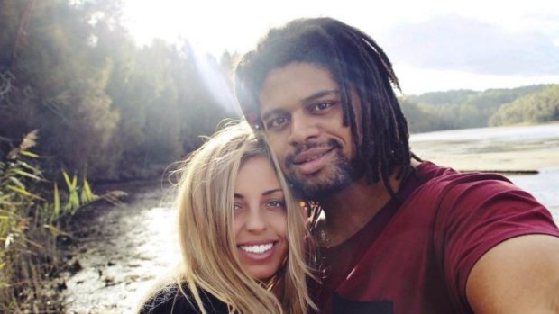 The real girl: "With Amy, it's real," says Jamal Idris. "She is real and has always been there for me."