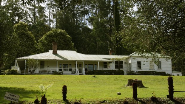 The O'Shannessy Lodge in Warbuton East where the Narconon drug rehab centre is based.