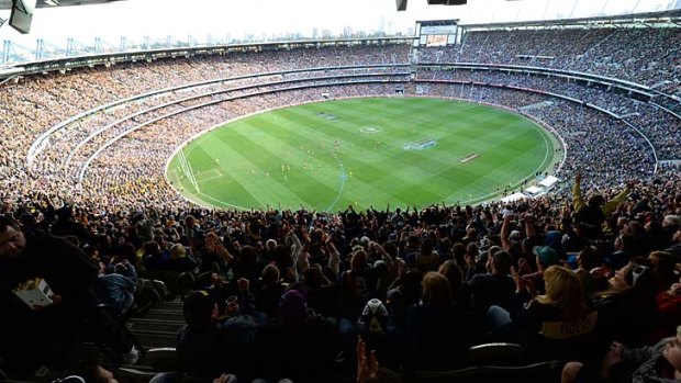 The Carlton-Richmond elimination final drew a crowd of 94,690 at the MCG.