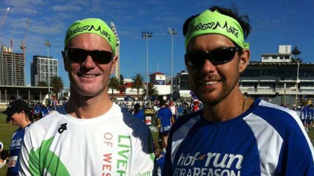 Organ transplant recipients Peter Chwal and Troy Scudds have formed DonorMate.