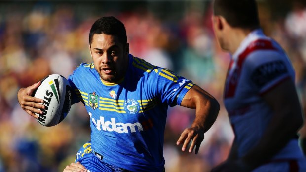 One step ahead: Jarryd Hayne is already preparing for his switch.