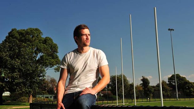 Former AFL Footballer for Melbourne Daniel Bell who is now suffering brain injury after suffering concussion on the field.