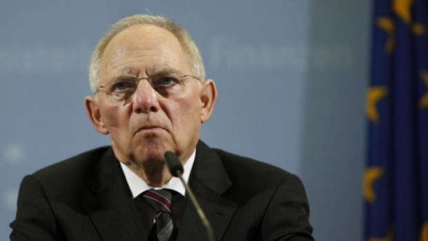 Warning over immigration vote: German Finance Minister Wolfgang Schauble.