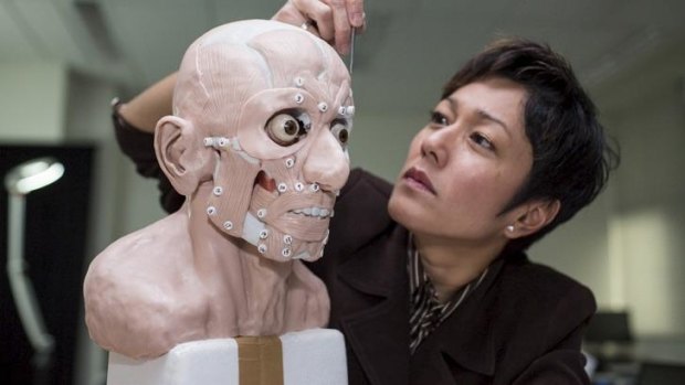 Dr Meiya Sutisno from UTS has reconstructed the mummy's face from 3D CT scans.