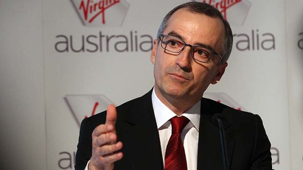 Slight pay drop: Virgin Australia CEO John Borghetti.