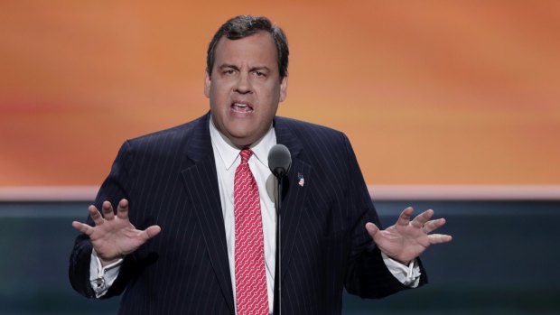 Chris Christie was demoted by Trump. 