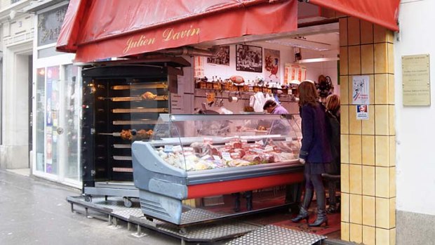 In demand &#8230; a horse meat specialist in Paris. Sales in France soared after the scandal broke.