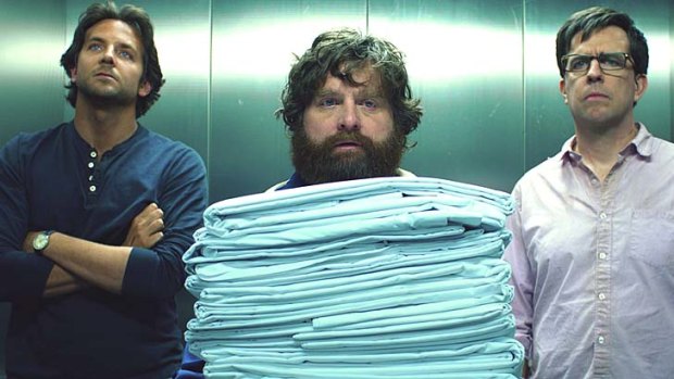 Not again: <em>The Hangover III</em> is up for worst remake, ripoff or sequel.