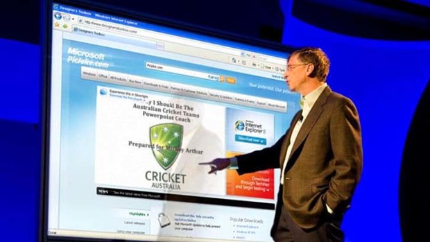 Bill Gates meme ... the Australian team has been generating fierce debate on social media.