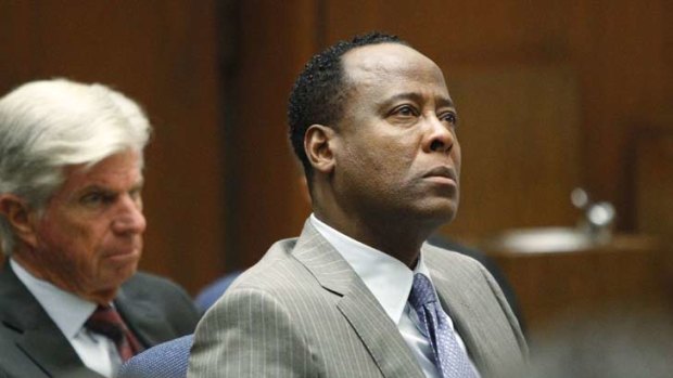 Dr Conrad Murray ... accused of giving Jackson a lethal dose of propofol.