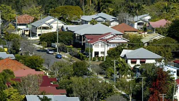 Flatlined ... Brisbane's property market hasn't continued to grow.