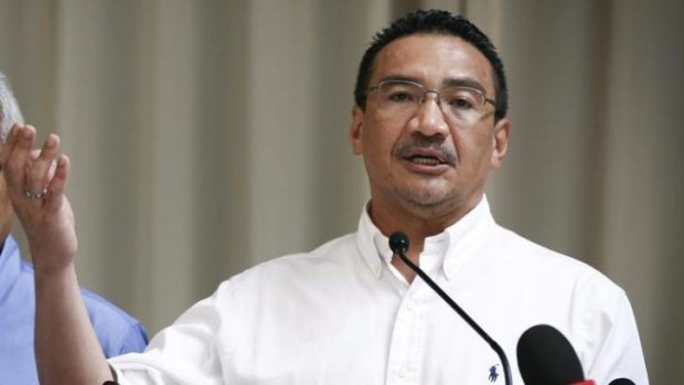 Under pressure to release information ... Malaysia's Acting Transport Minister Hishammuddin Hussein says the preliminary report into the disappearance of Flight MH370 will eventually be made public. 