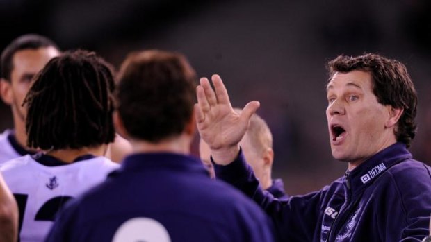 Confusion surrounds Mark Harvey's non-involvement in Fremantle's official book.