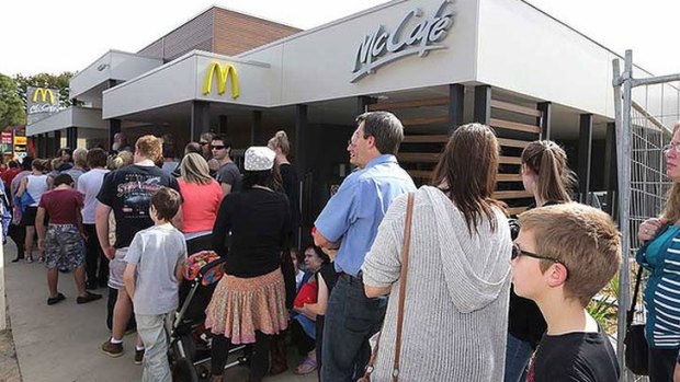 McDonald's new Tecoma store