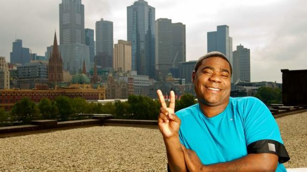 US comedian Tracy Morgan in Melbourne ahead of his national tour.