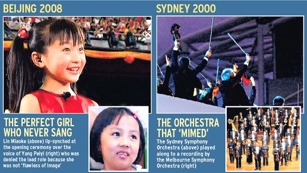 Great Olympic musical deceptions of our time.
