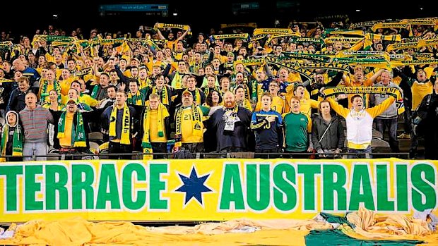 Climb aboard: The Socceroos are growing in stature among Australian sporting fans, and will only grow further if they make it to Brazil.