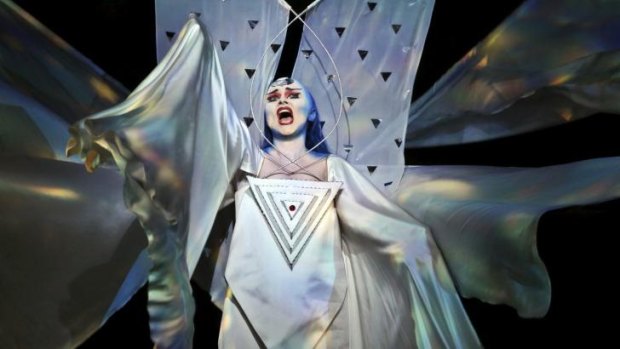 Emma Matthews reigns supreme as the Queen of the Night in Opera Australia's stunning revival of The Magic Flute.