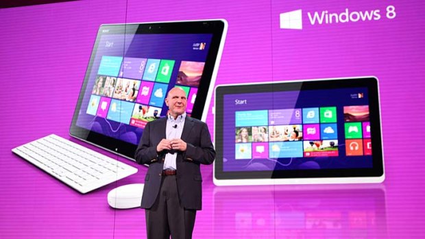 "In just the last three days, we have sold 4 million Windows 8 upgrades" ... Microsoft CEO Steve Ballmer.